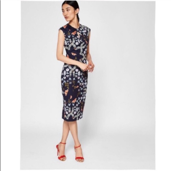 Ted Baker London Dresses & Skirts - Ted Baker London Kiarra Kyoto Gardens Sheath Dress